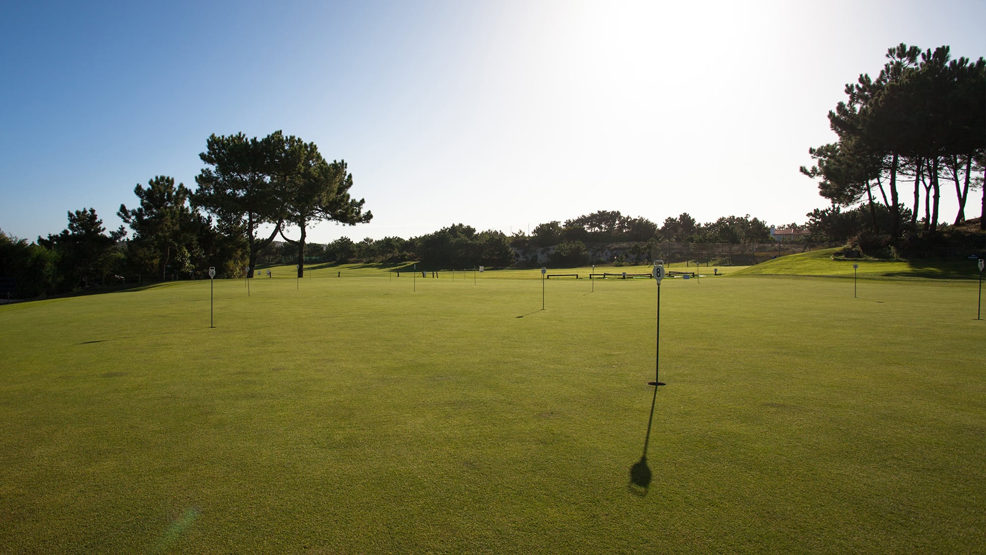 drenagem do solo dos campos de golfe