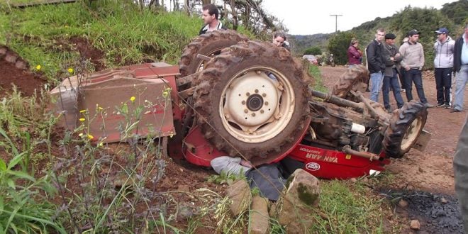  Acidentes com tratores agrícolas e florestais