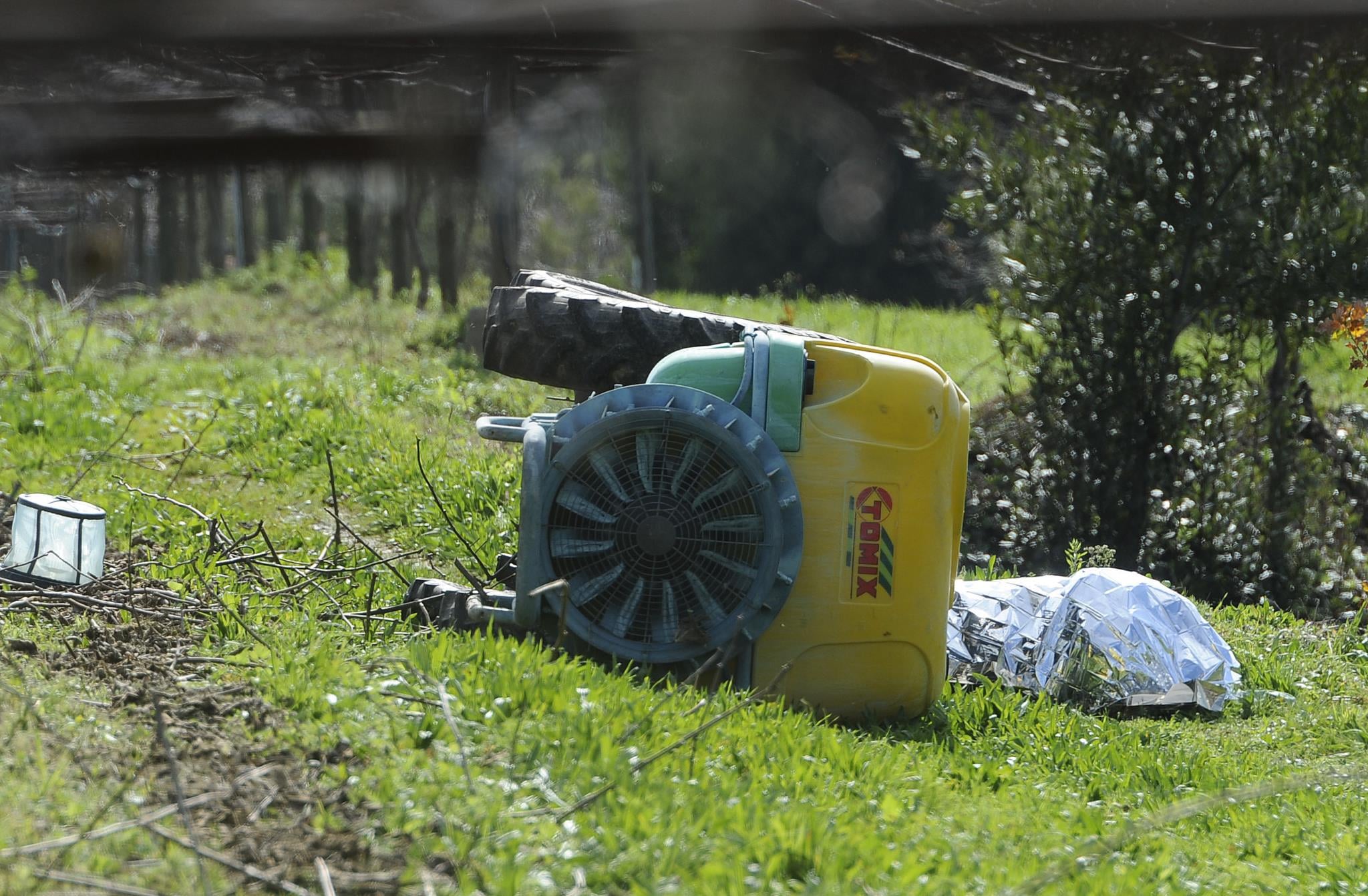  Acidentes com tratores agrícolas e florestais