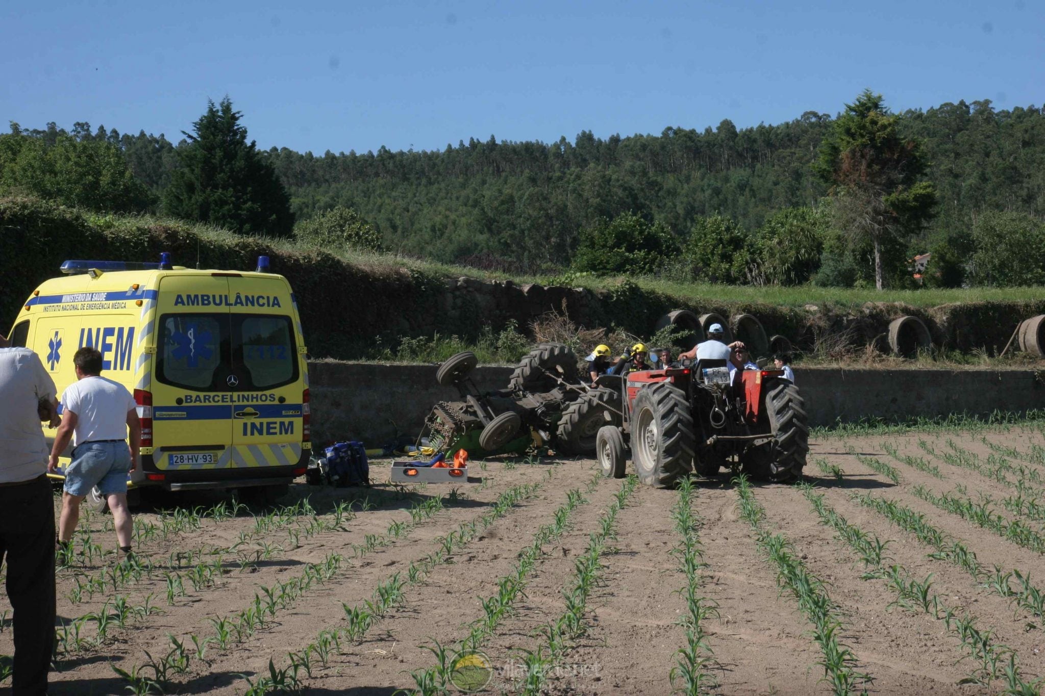  Acidentes com tratores agrícolas e florestais