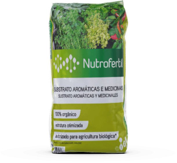 substrato para aromáticas