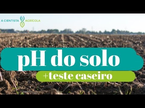 Tudo o que deve saber sobre o pH do solo+ TESTE CASEIRO